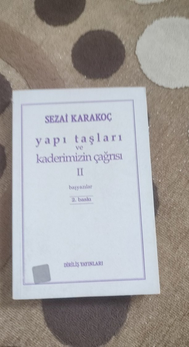 Sezai Karakoç Yapı Taşları Kaderimizin Çağrısı 2 Kitap - Görsel 4