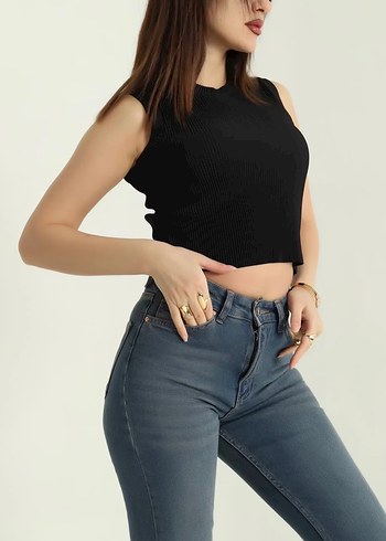 Kadın Siyah tişört - Görsel 3