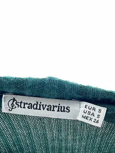 s Beden yeşil Renk Stradivarius Bluz %70 İndirimli.