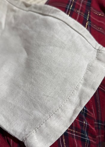 Gri Kadın Keten Rahat Kesim Pantolon - Görsel 4