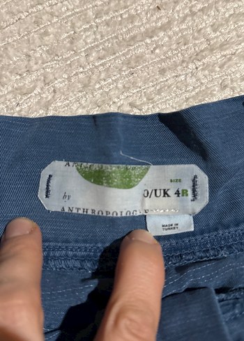 Kadın Kemerli Yüksek Bel Mini Şort - Görsel 2