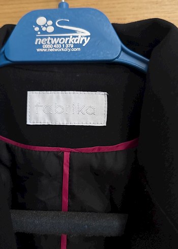 Siyah Düğmeli Kadın Blazer Ceket - Görsel 2