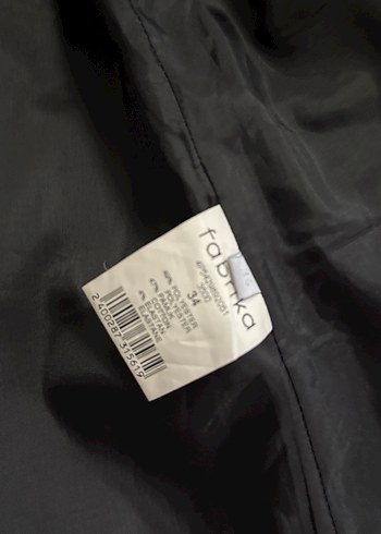 Siyah Düğmeli Kadın Blazer Ceket - Görsel 4