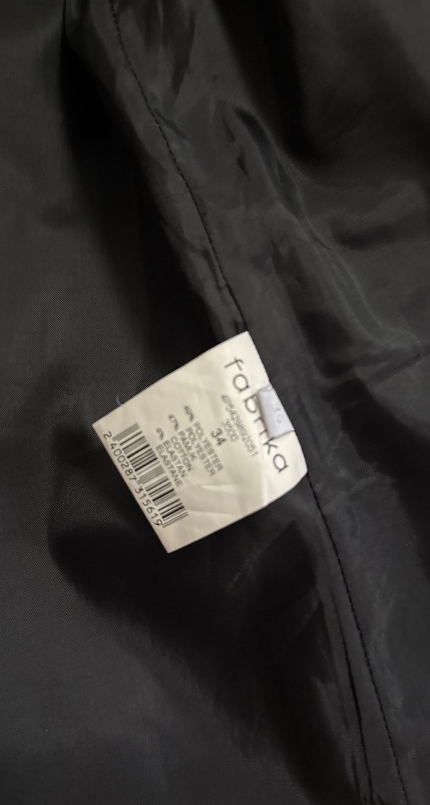 Siyah Düğmeli Kadın Blazer Ceket - Görsel 4