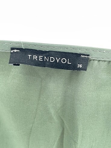 36 Beden haki Renk Trendyol & Milla Kısa Elbise %70 İndirimli.