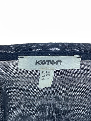 m Beden siyah Renk Koton T-shirt %70 İndirimli.