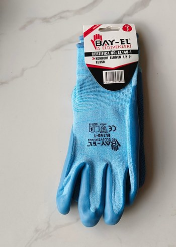 Bay-El Mavi Baskılı Fırın Eldiveni - Görsel 2