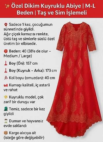 Özel Üretim İşlemeli Abiye Elbise