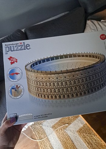 Beden Grinin Tonlarında 3D Puzzle Model Kiti