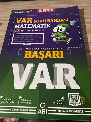 6.sınıf VAR soru bankası Arı yayıncılık