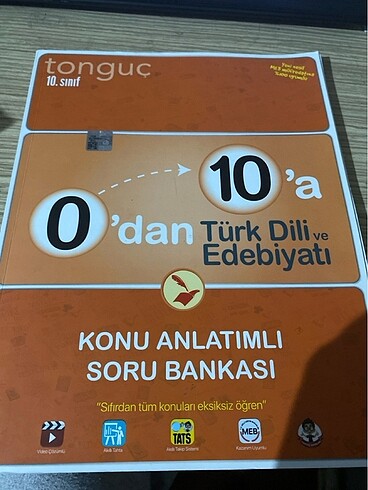 Tonguç 10.sınıf Edebiyat Konu anlatımlı soru bankası