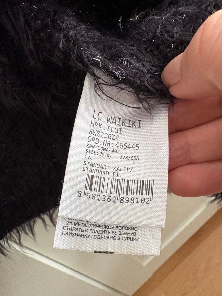 Kız Çocuk Siyah Kürklü yeni ayarında çok az kullanıldı - Görsel 5