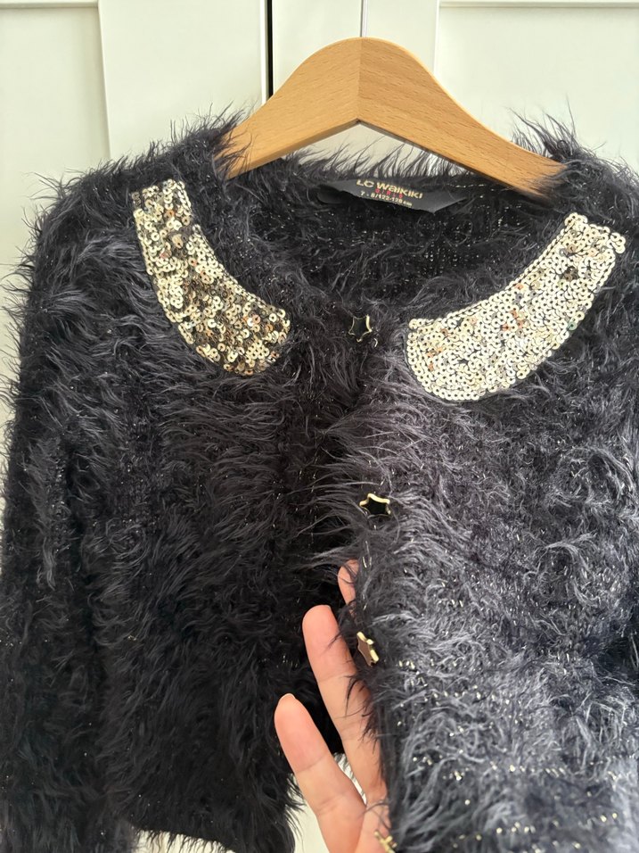 Kız Çocuk Siyah Kürklü yeni ayarında çok az kullanıldı - Görsel 2