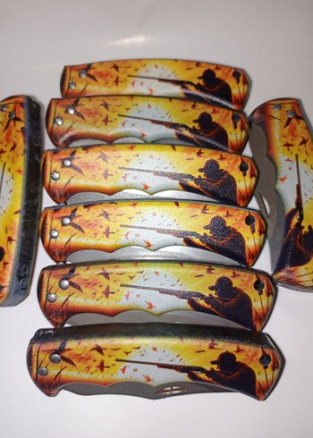 Desenli Saplı Çok Amaçlı Bıçak - Görsel 2