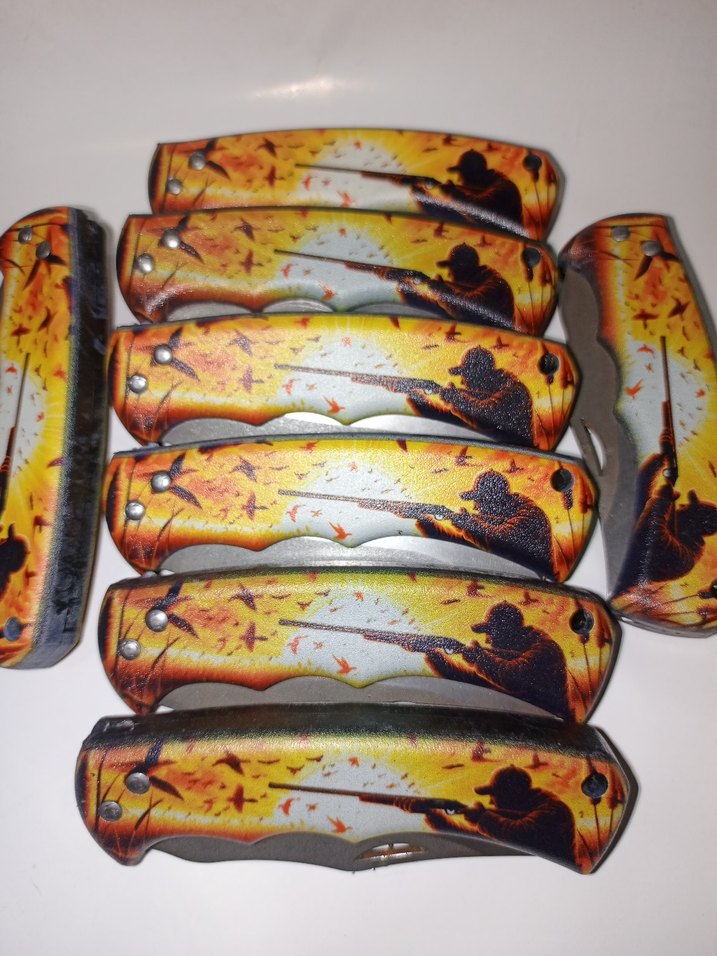 Desenli Saplı Çok Amaçlı Bıçak - Görsel 2