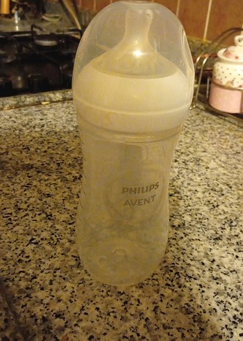 Bebek Biberonu Beyaz-Gri 330 ml - Görsel 2