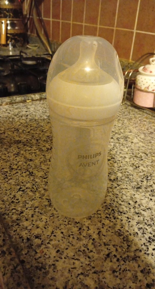 Bebek Biberonu Beyaz-Gri 330 ml - Görsel 2