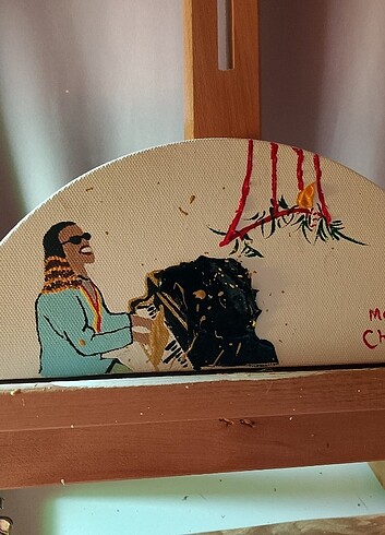  Beden çeşitli Renk Noel Paint / Stevie Wonder 