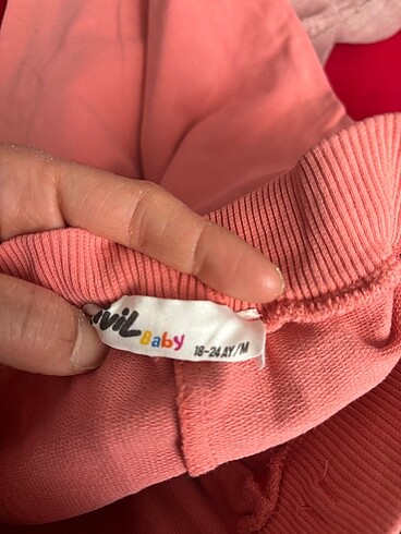 18-24 Ay Beden Kız çocuk pantolon 3 adet