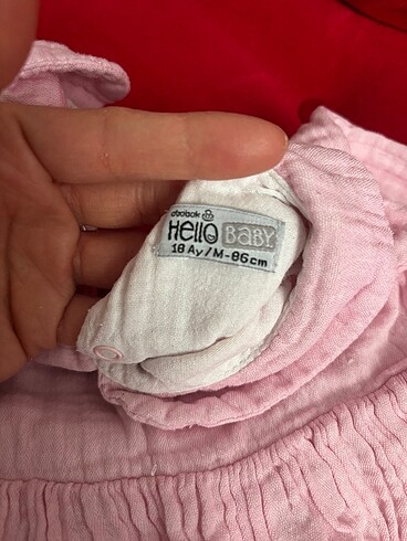 HelloBaby Çocuk müslin elbise