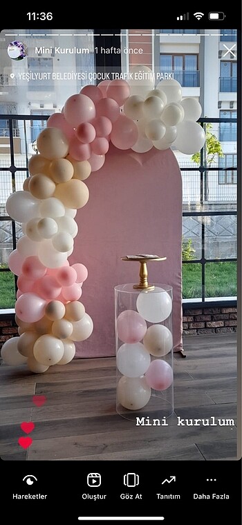 12 adet balon