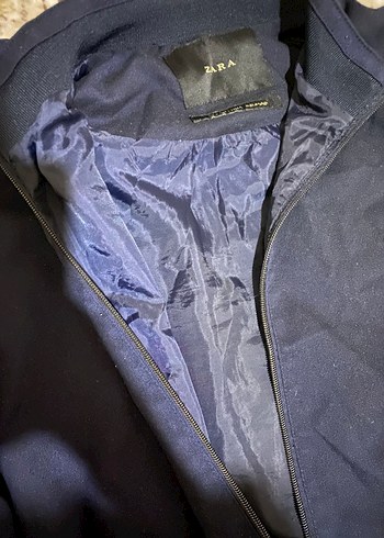 Lacivert Fermuarlı Erkek Ceket - Görsel 4