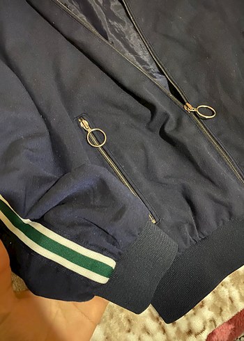 Lacivert Fermuarlı Erkek Ceket - Görsel 2