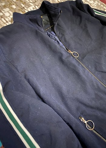 Lacivert Fermuarlı Erkek Ceket - Görsel 3