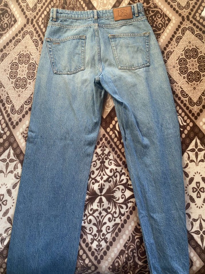 ba&sh kadın kot pantolon straight jean - Görsel 5