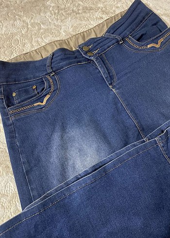 Kadın Midi Kot Etek - Görsel 3