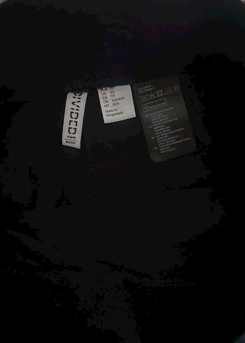 Siyah H&M kadın mini etek pileli - Görsel 4