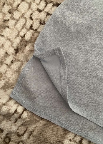 Bebek mavisi kadın bluz - Görsel 4