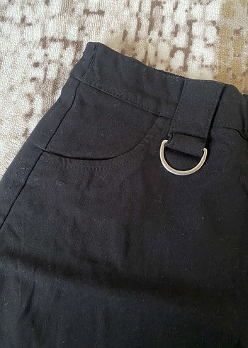 Bershka Ekose Desenli Şortlu Mini Etek - Görsel 7