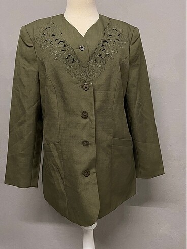 American Vintage Retro yelekli boyan ceket