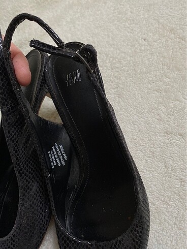 39 Beden H&M kısa topuklu stiletto ayakkabı