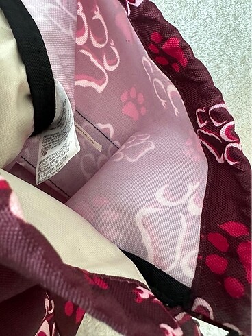 Beden bordo Renk Jack Wolfskin ipli bez çanta
