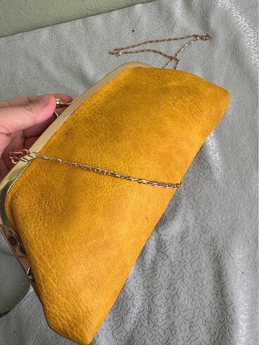 Beden Michael Kors klipsli clutch portföy çanta