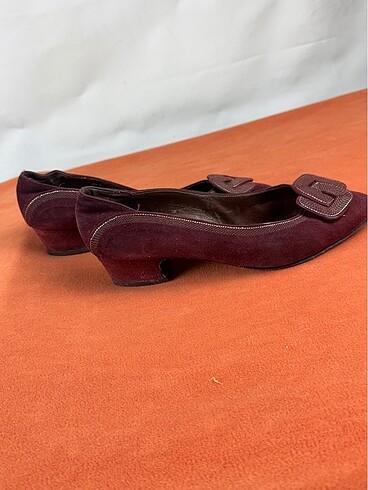 Bally Bally vintage y2k bordo nubuk süet ayakkabı
