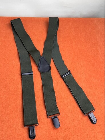 Haki lastikli ayarlanabilir pantolon - Görsel 4