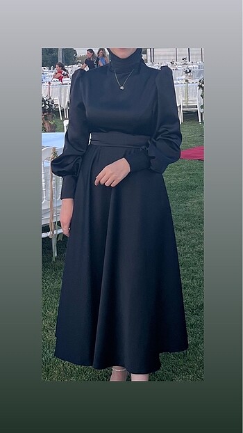 Mezuniyet elbisesi tesettür abiye