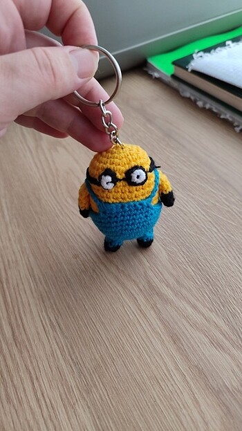  Amigurimi anahtarlık minions minyonlar 