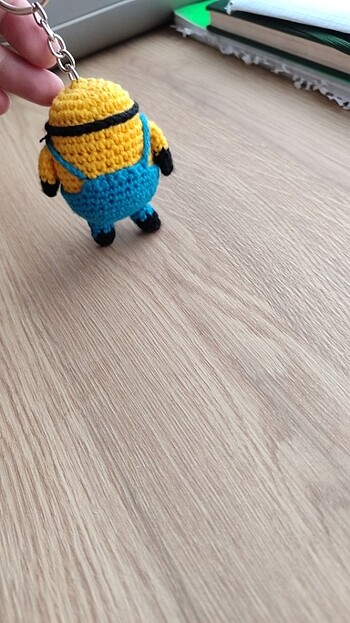 Beden Renk Amigurimi anahtarlık minions minyonlar 