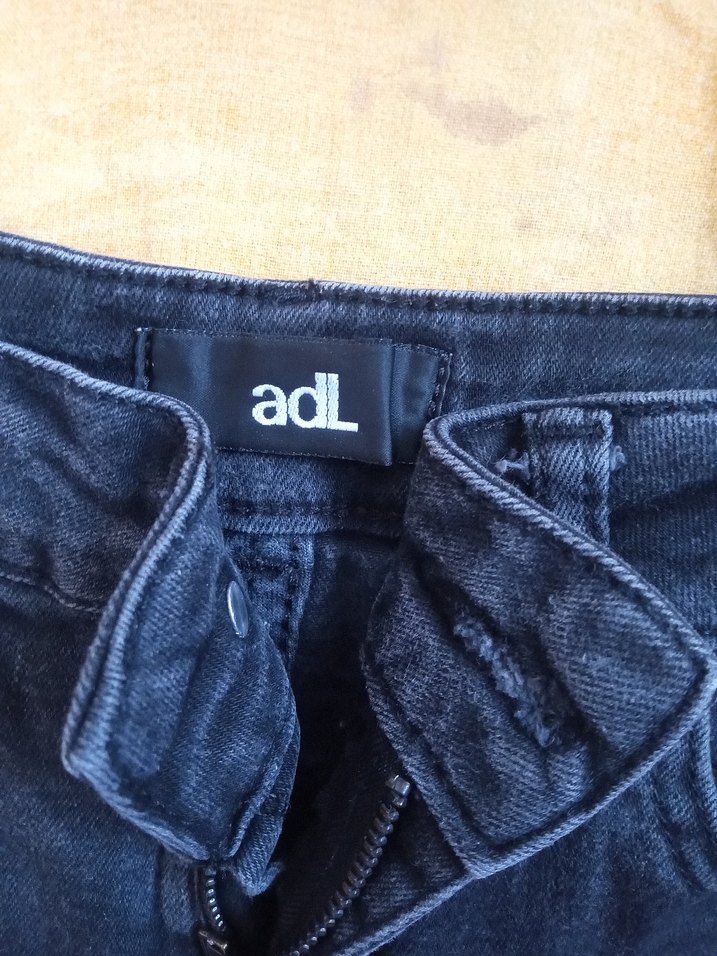 yüksek bel dar paça likralı kot pantolon - Görsel 4