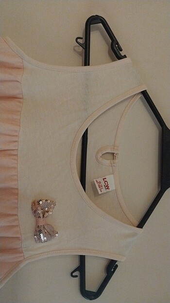 LC Waikiki Toz pembe pullu elbise