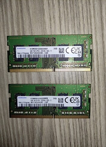 Samsung ram 4+4 = 8 GB ram 
