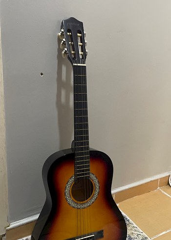 Diger Koyu Kahverengi Klasik Gitar