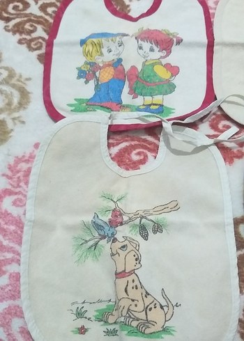 Renkli Baskılı Bebek Önlüğü - Görsel 2