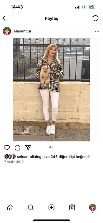 Ekose desen kalın kaşe