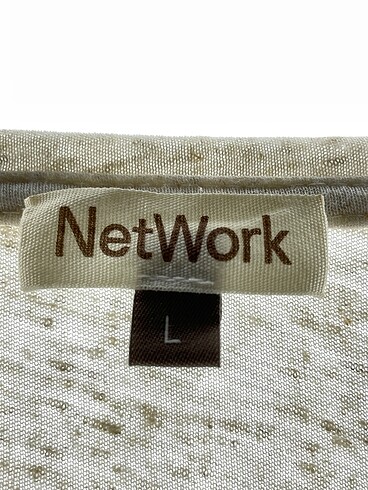 l Beden çeşitli Renk Network T-shirt %70 İndirimli.