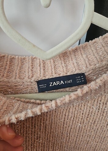 Zara simli crop kazak